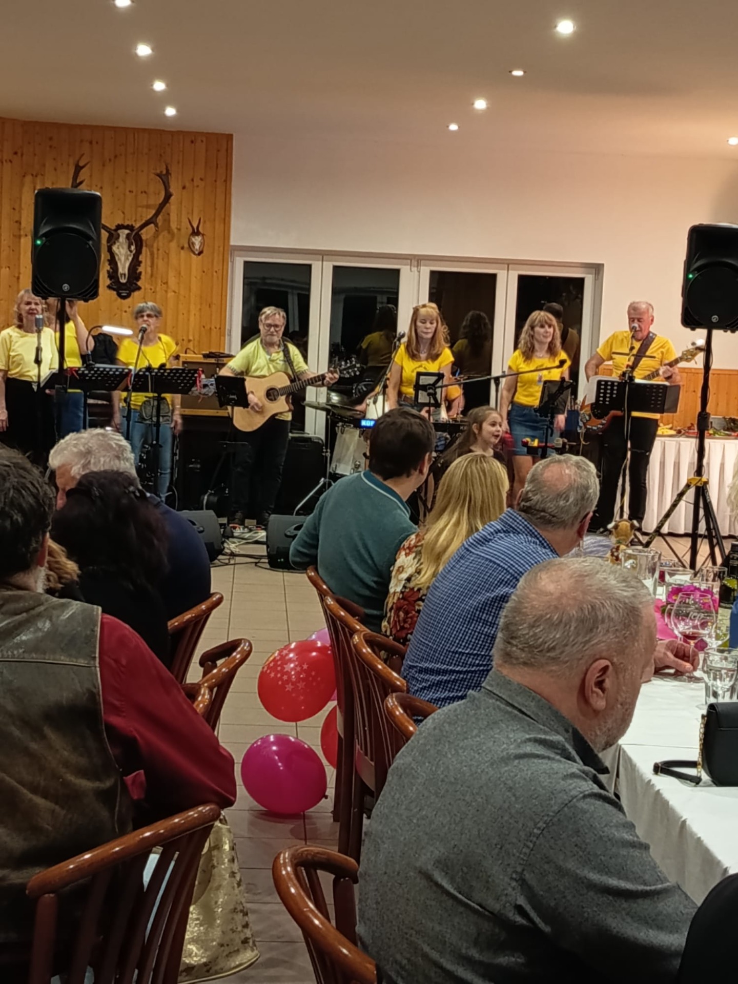 Oslava narozenin - soukromá akce. Hraje Vrzavá Suzy a  Zpívánky